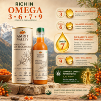 Amrit Valley Premium Sea Buckthorn Juice – 500ml (Pack of 1)